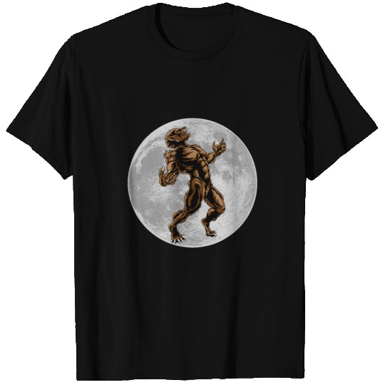 Coyote Mammal Werewolfs Halloween Full Moon Scary wolfs Horror Lazy Costume 7 T-Shirts