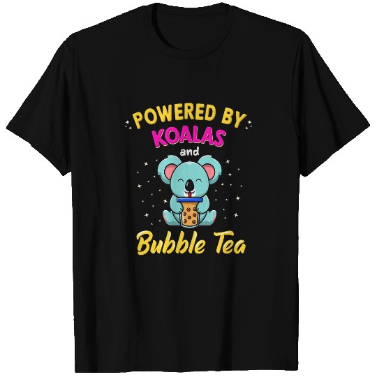 Koala Pet Kawaii Koala Bear Bubble Tea Drink Koala Loves Boba Tea 1 T-Shirts