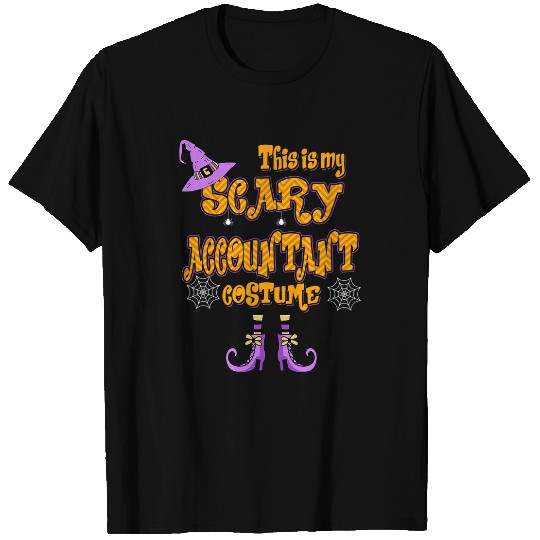 Accountant Job This Is My Scary Accountant Costume Halloween 2 T-Shirts