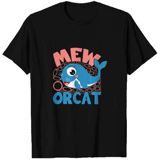Whale Pet Mew Orcat Orca Sea Mamal Lover Pet Owner 1 T-Shirts
