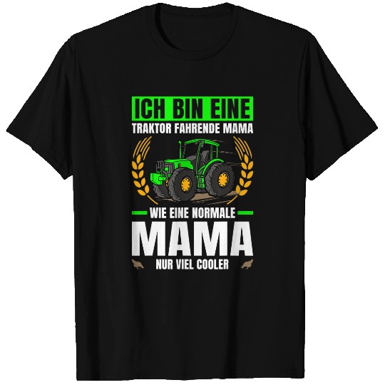 Tractor Fun Agriculture I am a tractor driving mum T-Shirts