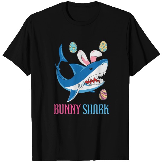 Shark Pet Funny Easter Bunny Shark Easter Shark Easter Day Party T-Shirts