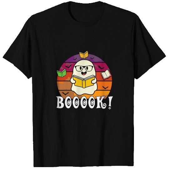 Book Fun Funny Booooks ghosts Boo Read Books Library T-Shirts