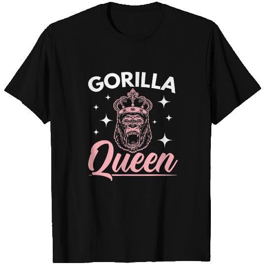 Gorilla Pet Queen Ape Lover Monkey Whisperer Zookeeper T-Shirts