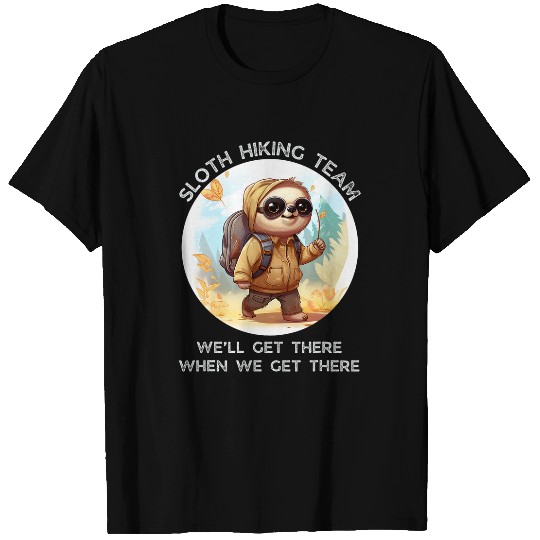 Sloth Pet Hiking Team 9 9 T-Shirts