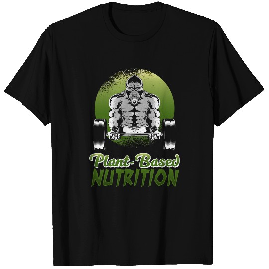 Gorilla Pet Veggie Zookeeper Vegan Gorilla Plant Based Nutrition T-Shirts