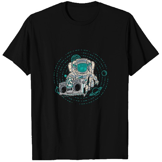 Astronaut Job Radio Space Astronaut Lover Astronomy Science Radio Space 02 T-Shirts