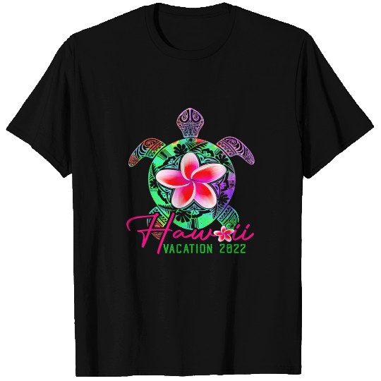 Turtle Pet Family Vacation Hawaii Hawaiian T-Shirts