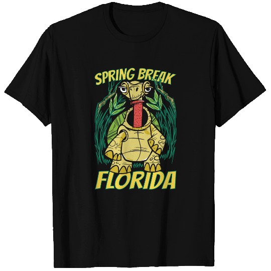 Turtle Pet Spring Break Florida Cute Beach Vacation T-Shirts