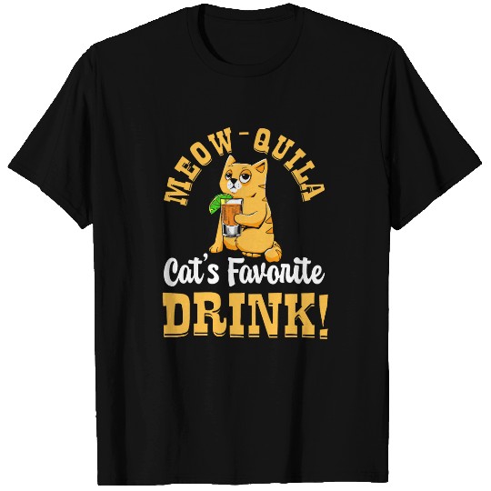 Funny Tequila Drinking Cat Lover Salt Lime Bartender Drink 25 T-Shirts