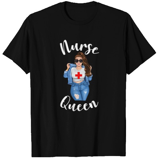 nurses Job Womens nurses Queen Funny Nursing Student Hospital Worker Diva Women 1 T-Shirts