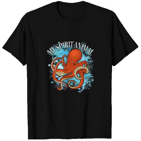 Octopus Pet Cephalopod octopus cuttlefish giant squid oceanography19 T-Shirts