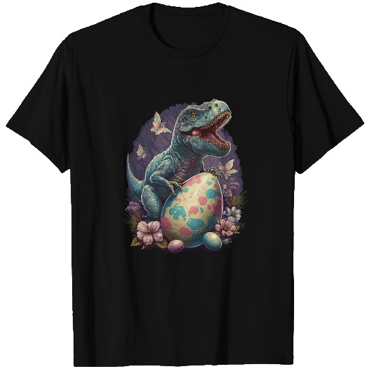 Dinosaur Pet T rexs Easter Day Easter Egg Dino T-Shirts