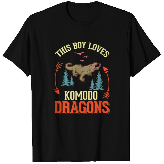 Komodo Pet This boy loves Komodo Dragons Monitor Lizard T-Shirts