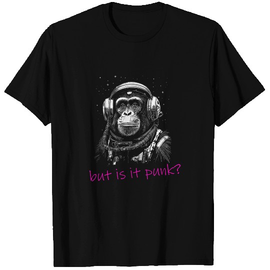 Astronaut Job PUNK ASTRONAUT MONKEY SPACE EXPLORATION T-Shirts