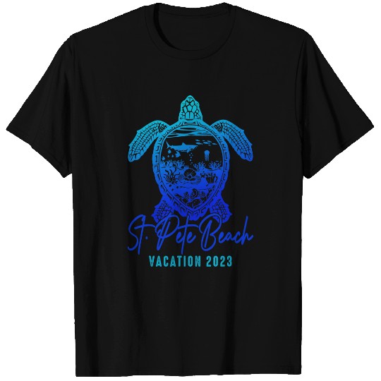 Turtle Pet St Pete Beach Florida Sea Turtle Vacation Group T-Shirts