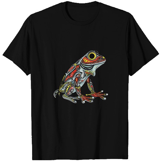 Frog Pet Native American Indian Style Art Pacific Northwest 9 T-Shirts