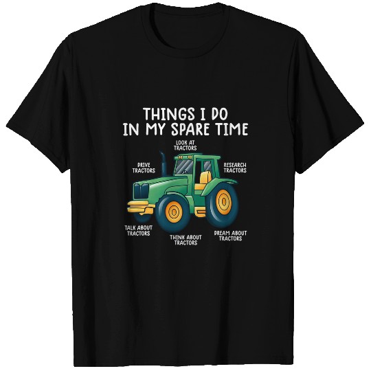 Tractor Fun farming s for kids farmer toddler4 6 T-Shirts