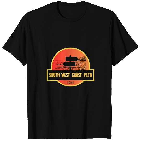 Komodo Pet South West Coast Path Cornwall Lands End Hiking Lizard Point T-Shirts