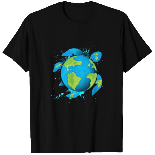 Turtle Pet Environmental Protection Environmentalists Sea Turtle Earth T-Shirts