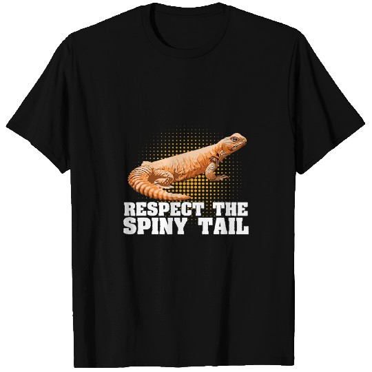 Komodo Pet Uromastyx Respect The Spiny Tail Funny Pet Dabb Lizard 1 T-Shirts