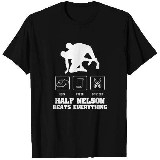 Sport Wrestling Rock Paper Scissors USA Beats Everything 1 T-Shirts