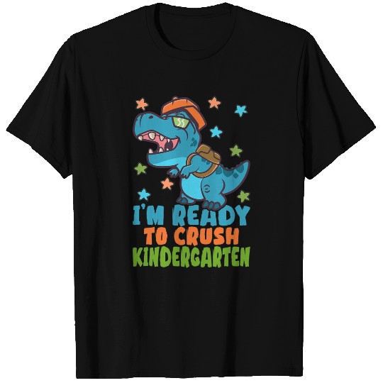 Dinosaur Pet Im Ready To Crush Kindergarten Kids Dinosaur TRex 3 T-Shirts