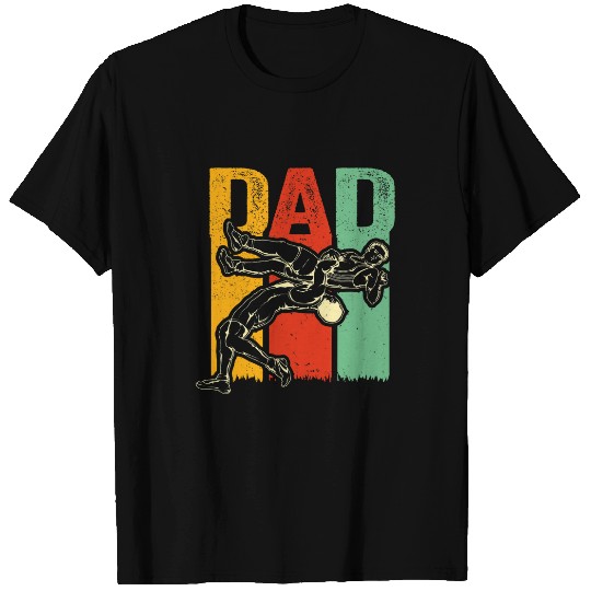 Sport Wrestling Sports Wrestling Dad Gift High Middle School Wrestler Team T-Shirts
