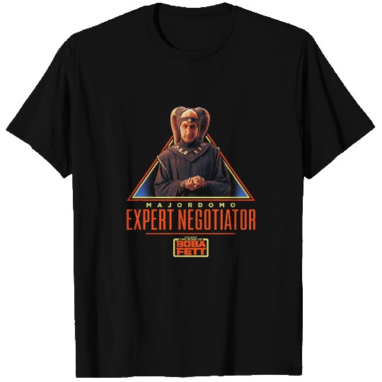 Book Fun Star Wars The Book Of Boba Fett Majordomo Master Negotiator T-Shirts