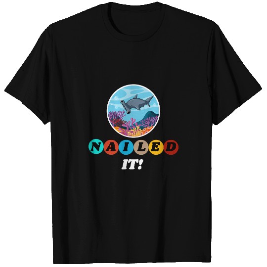 Shark Pet Hammerhai Nailed Coral Diving Shark Sea World T-Shirts