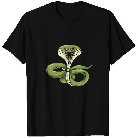 Python Pet animal snake poison cobra cool python anaconda T-Shirts