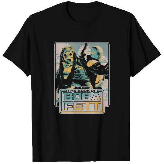 Book Fun Star Wars The Book Of Boba Fett Tusken Raider Retro Style T-Shirts
