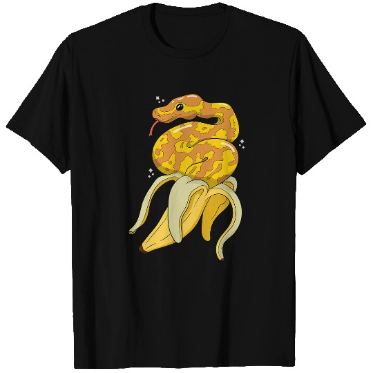 Python Pet ball python coral python noodle reptile snake animal 08 T-Shirts