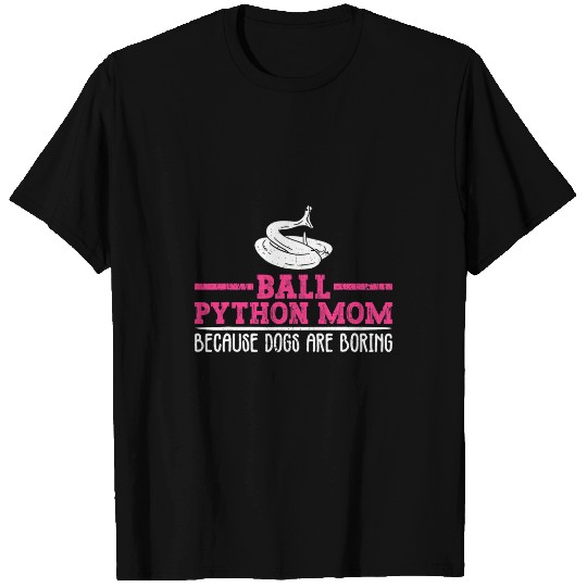 Python Pet Ball Python Mom For Royal Python Lover T-Shirts