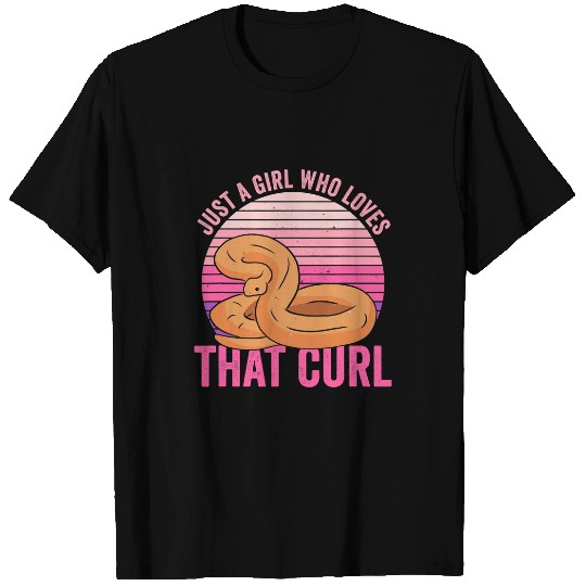 Python Pet Ball Python Girl And Coral Ball Python T-Shirts