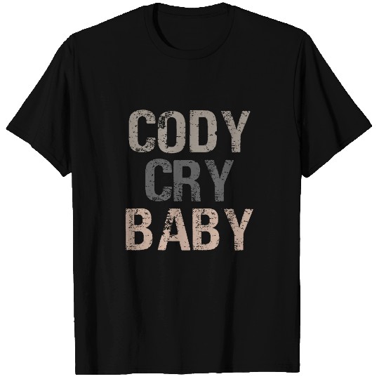 Sport Wrestling Cody Cry Baby Funny Pro Wrestling T-Shirts