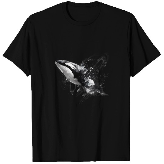 Whale Pet Orca Lover Whale Jumping T-Shirts