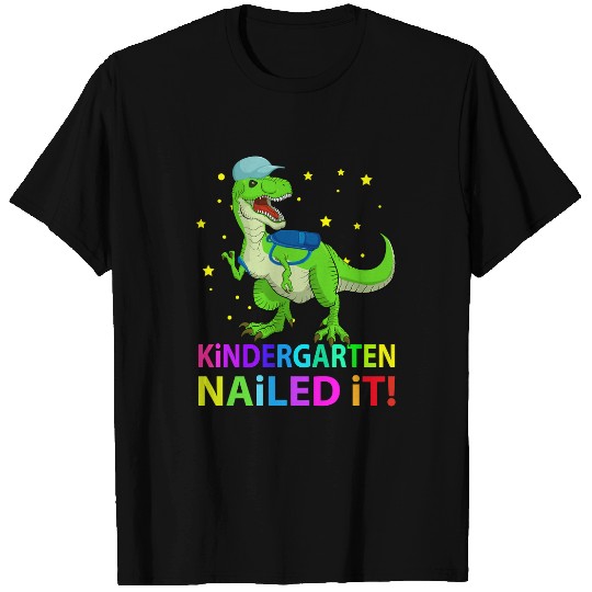 Dinosaur Pet Kids T rexs Kindergarten Nailed It Graduation Class Of 2T rexs Saurus T-Shirts