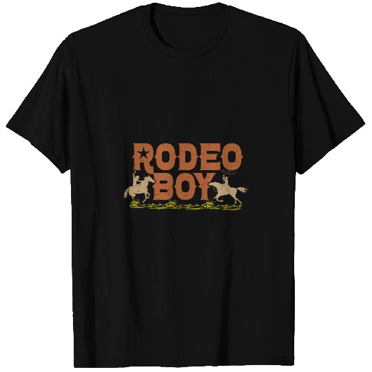 Horse Pet Rodeo Boy Howdy Cowboy Western Country Horse Riding T-Shirts