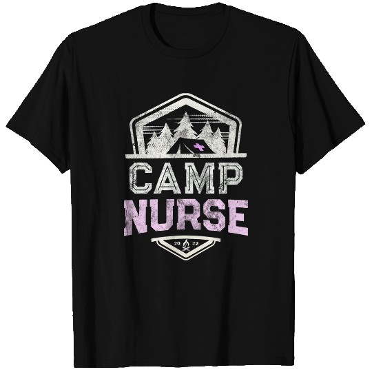 nurses Job Funny CAMP nurses Health Care Camping medicals Crew T-Shirts