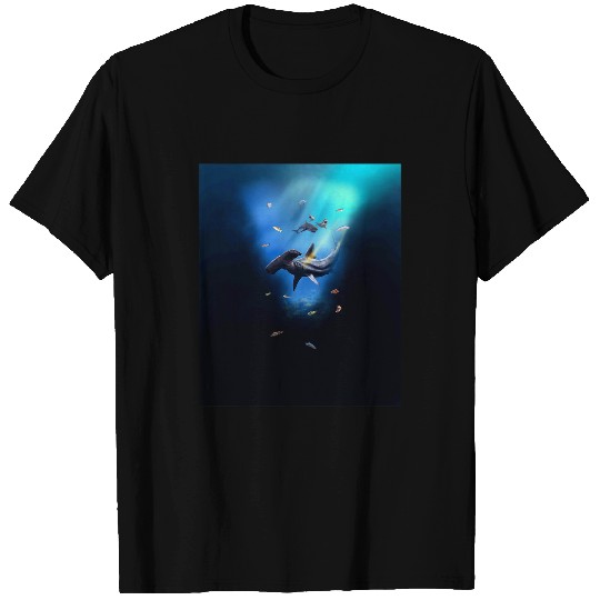 Shark Pet Hammerhead Shark Underwater Ocean T-Shirts
