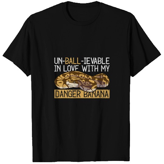 Python Pet Ball Python For Banana Ball Python Lover T-Shirts