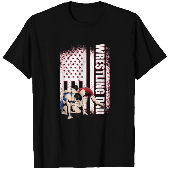 Sport Wrestling Dad Motive for a Wrestler or Fighter 1 T-Shirts
