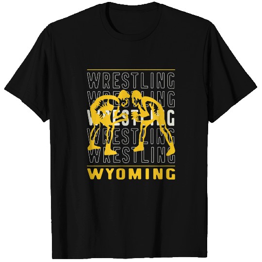Sport Wrestling Wyoming T-Shirts