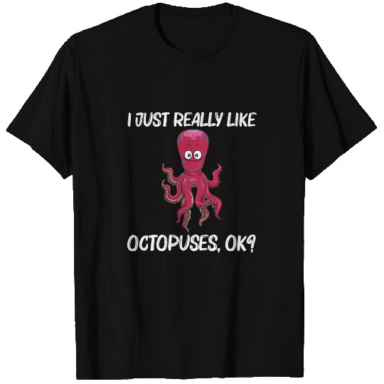 Octopus Pet For Men Women Sea Life Ocean Biology Cephalopod3 06 T-Shirts