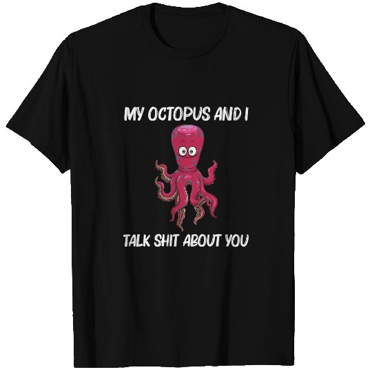 Octopus Pet For Men Women Sea Life Ocean Biology Cephalopod3 T-Shirts