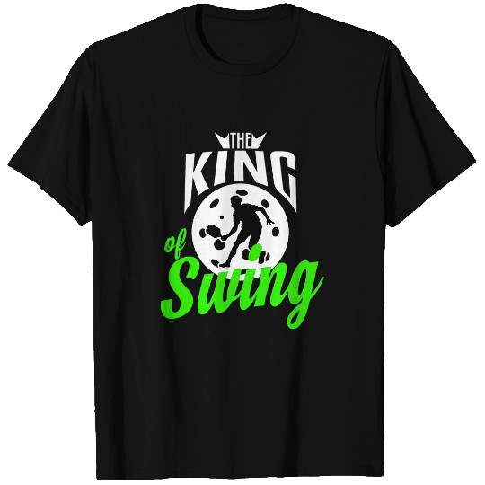Sport Pickleball Pickleball Player Funny King Husband Dad Fathers Day T-Shirts