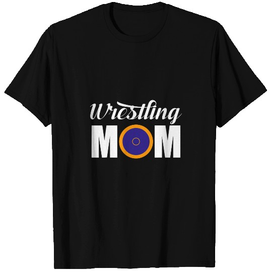 Sport Wrestling The Wrestling Fan Tees 1 Fan Mom of Wrestling T-Shirts