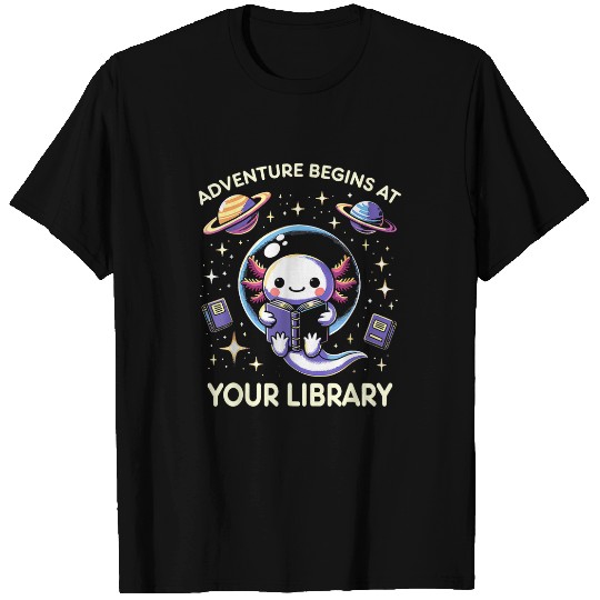 Book Fun Summer Reading Program 04 Adventure Begins At Your Library 1 T-Shirts