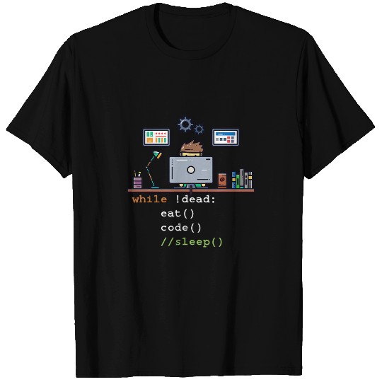 Python Pet Computer Science Python Programmer Eat Code Sleep T-Shirts